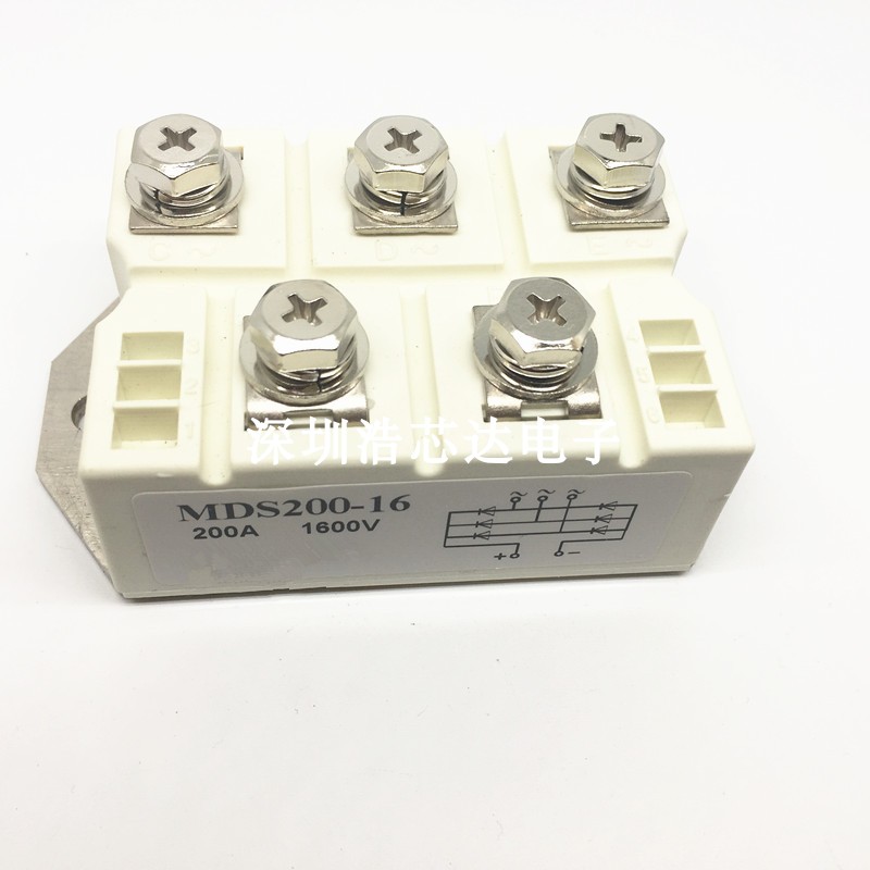 Three-phase rectifier module MDS200A1600V MDS200-16 full-bridge bridge rectifier brand new