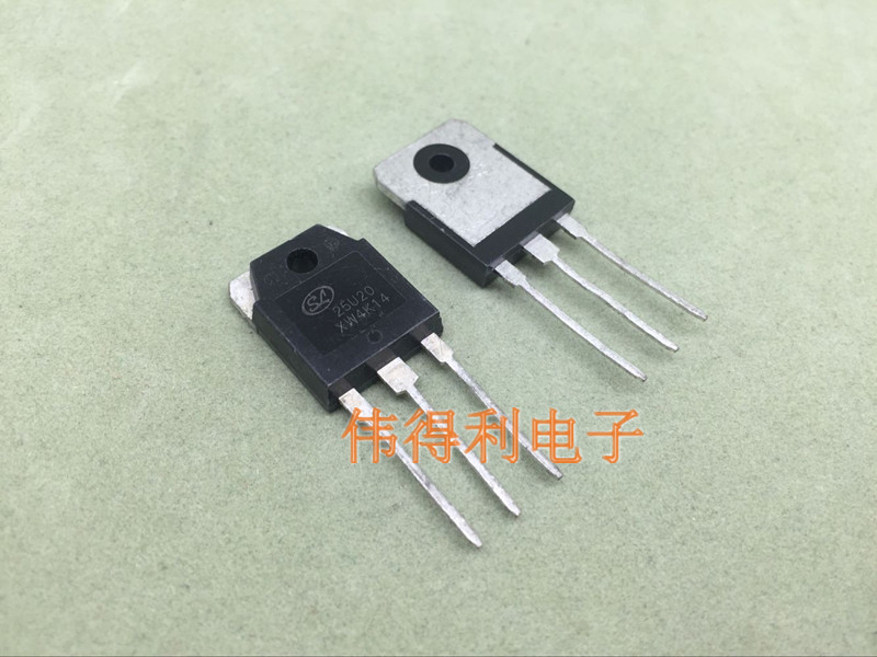 Fast recovery of the fairing diode 25U20 can be replaced by 20U20 SFR25U20