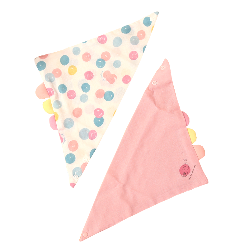 Lai Ying Fang gauze triangle baby saliva towel gift box