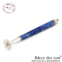 Акриловый, с драгоценным камнем