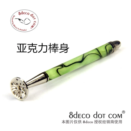 2 куска бесплатной доставки 8deco Недавно рекомендуемые металлические анти -фламмы, удача, сигаретный ремень ковша, несколько вариантов