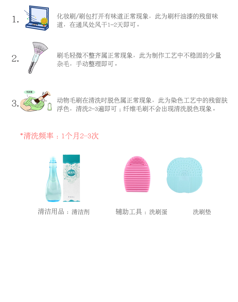 Yun Wei Bàn chải lông mày lớn nho nhỏ Một góc xiên lông mày chải lông mày chải xoắn ốc chải lông mi công cụ trang điểm - Các công cụ làm đẹp khác kích mí keo