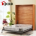 Mạnh như bảng giường gỗ tếch màu trắng tay áo tàng hình đa chức năng giường Bed nắp gập Đồ giường tường tủ CH-008 - Giường Giường