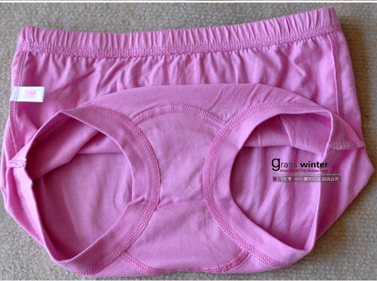 6 gói Huayouyuan phụ nữ trung niên và già cotton cao eo XL lỏng lẻo cộng với quần lót boxer nhỏ béo 6588 quần lót phụ nữ