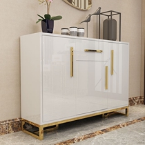 Light luxury door shoe cabinet entrance porch cabinet partition cabinet Household simple modern paint locker entrance foyer cabinet