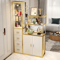 Modern light luxury entry screen porch cabinet shoe cabinet integrated living room partition cabinet Hall Cabinet wine cabinet decoration cabinet against wall