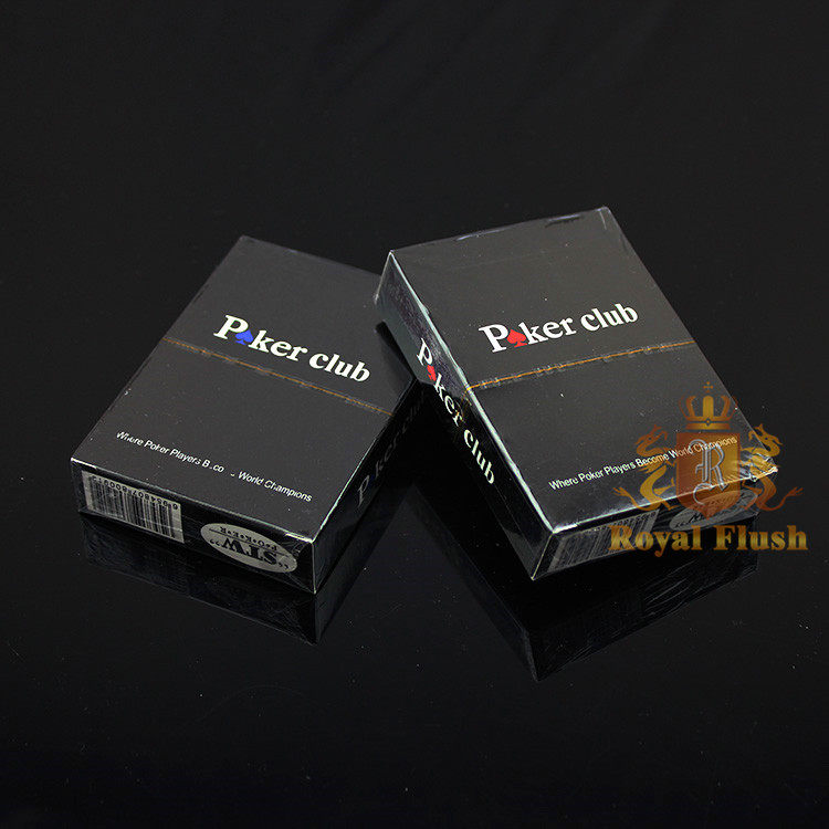 Original genuine PokerClub plastic playing cards Texas Hold'em big word wide card promotional price 32 silk