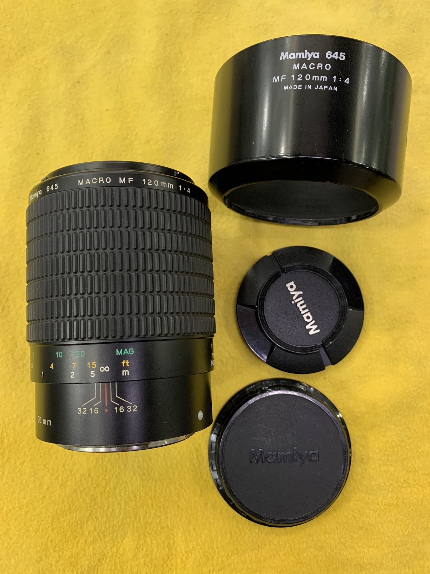 Mamiya 120 4 Macro Lens Medium Frame 645AF Series Camera Universal