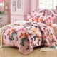 Một gia đình bốn nhung san hô dày luật mùa đông ấm áp lông cừu Levin cashmere flannel chăn trải giường chồn vàng cashmere - Bộ đồ giường bốn mảnh