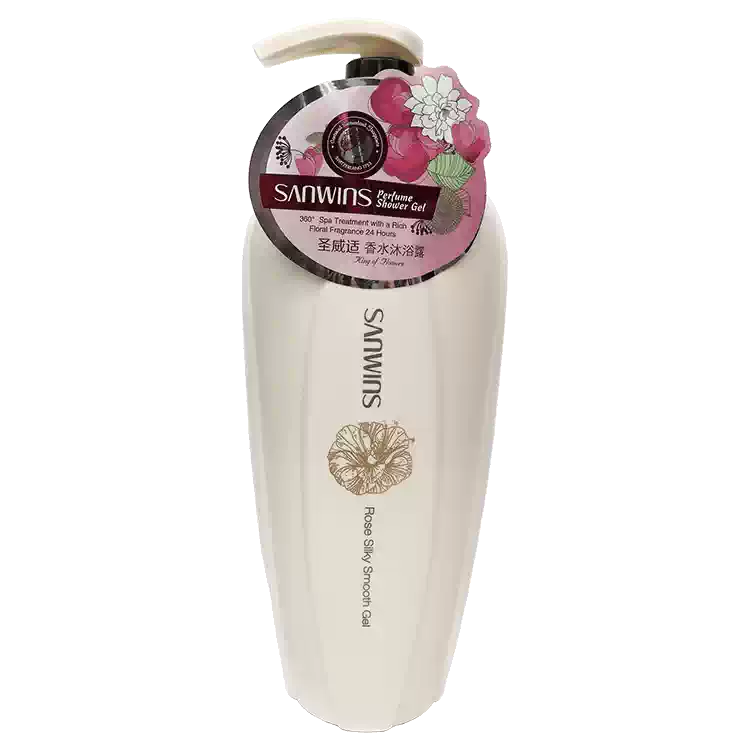 圣威适 玫瑰丝滑香水沐浴露1000ml