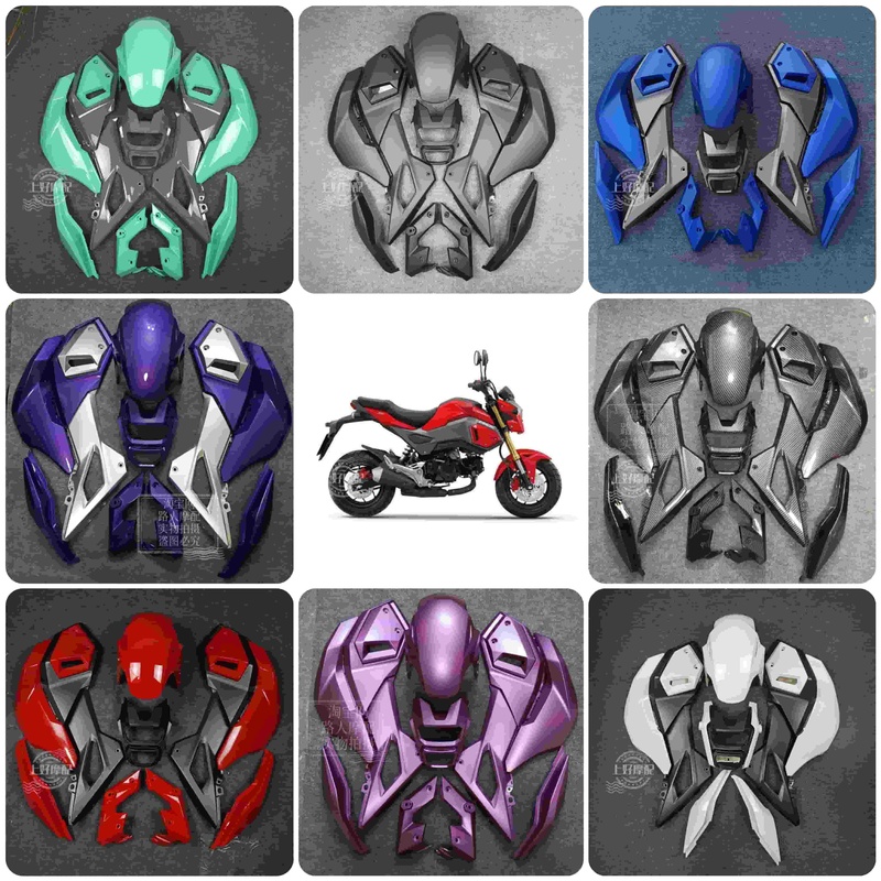 Suitable for Honda Monkey Motorcycle Shell Mxs Sf125 Motorcycle Shell Second Generation Full Vehicle Shell Painted Parts Suitable for Honda Monkey Motorcycle Shell Mxs Sf125 Motorcycle Shell Second Generation Full Vehicle Shell Painted Parts