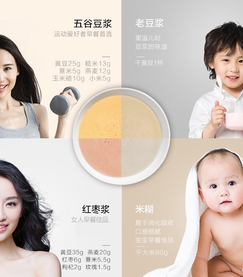 máy làm sữa hạt medion md 19725 9 Yang Soymilk nhà tự động đa chức năng tường bị hỏng bộ lọc không cần hẹn thông minh chính thức cửa hàng chính hãng - Sữa đậu nành Maker máy làm sữa hạt geming k60