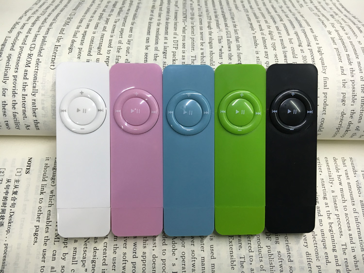 Học tiếng Anh Máy nghe nhạc MP3 Đĩa U di động chạy kẹo cao su thể thao MP3 nhạc mini Walkman - Máy nghe nhạc mp3 máy nghe nhạc ruizu h1