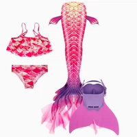 233 набор из трех частей + розовые красные плавники