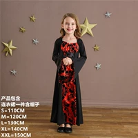 8659 Детский красный черный вампир