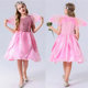 
Green Elf Fairy Dress Princess Dress Tinker Bell Elf Dress Halloween Cos Girls Performance Costume