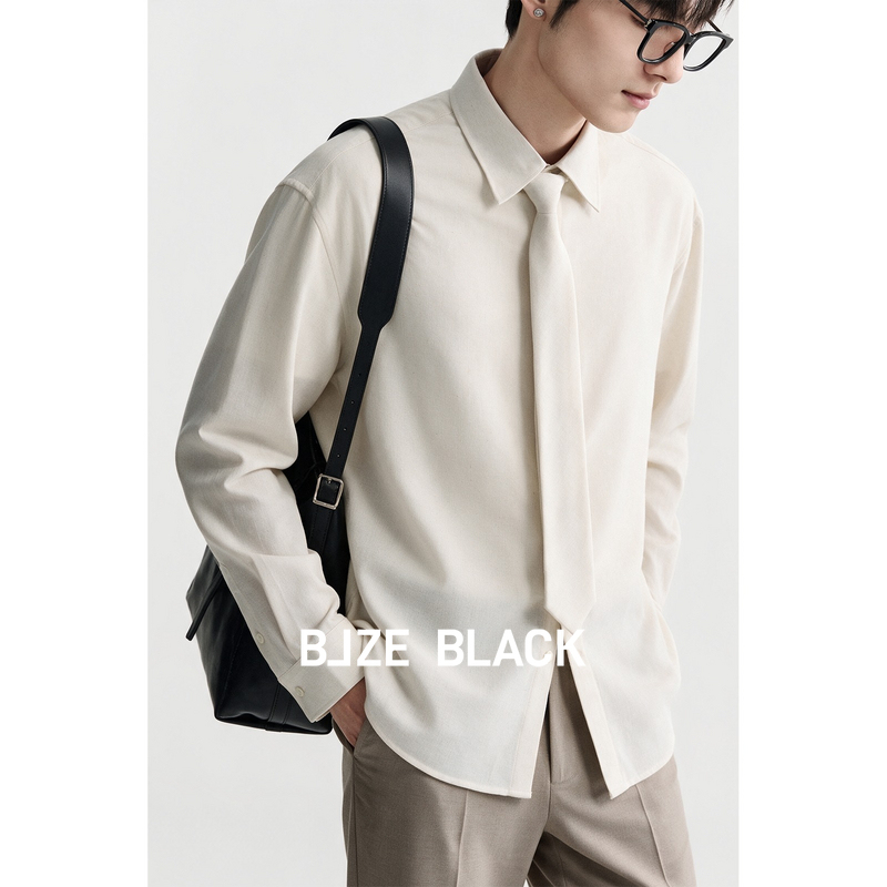 High-End Old Money Style Linen Earl Zhuoer 26 Autumn Matching Long-Sleeve Shirt Men's Casual Commuting Oxford Shirt High-End Old Money Style Linen Earl Zhuoer 26 Autumn Matching Long-Sleeve Shirt Men's Casual Commuting Oxford Shirt