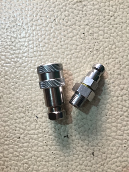 Ultra-high pressure hydraulic quick connector jack oil pipe connector M16*1 5 70MPA LKJIM10X1 5