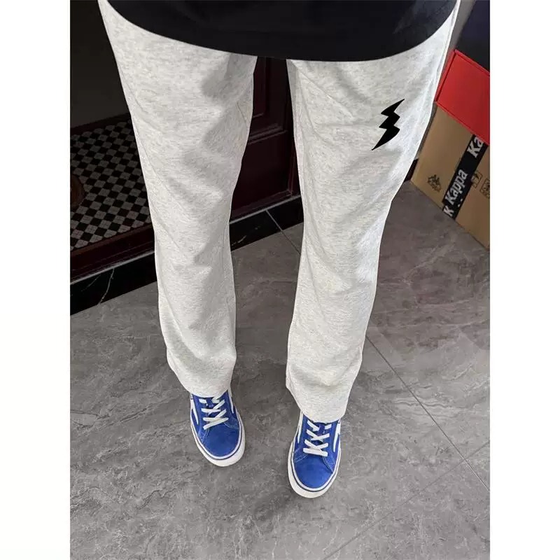 American-Style Printed Sweatpants for Men, Spring and Autumn Thin Straight-Leg Pants, Breathable and Versatile for Students, Basketball Breathable Casual Sports Long Pants American-Style Printed Sweatpants for Men, Spring and Autumn Thin Straight-Leg Pants, Breathable and Versatile for Students, Basketball Breathable Casual Sports Long Pants