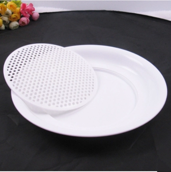 Large dumpling tray double drain with dumpling tray