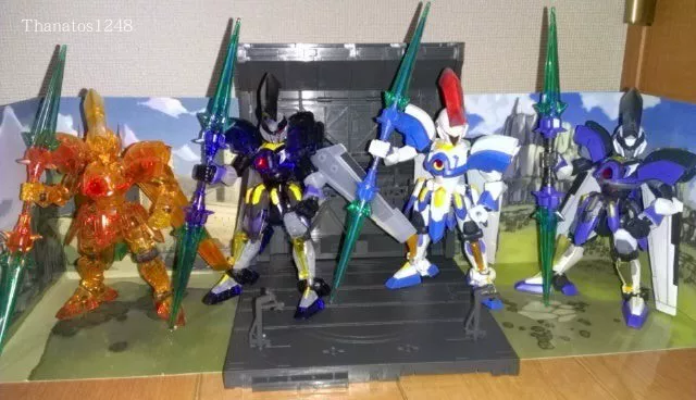 Bandai картонный боец LBX Odin Odin кристалл прозрачный x mode золотой режим лимитированный