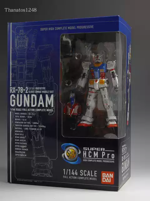 SUPER HCM Pro RX-78-2 元祖高達HG模型1:144 HG 78機體收藏模型萬代