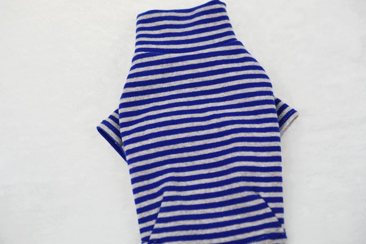 Áo sọc đáy áo vest chó con chó quần áo mùa xuân quần áo thú cưng Quần áo Teddy quần áo mùa xuân và mùa thu hơn quần áo gấu - Quần áo & phụ kiện thú cưng áo cho cún