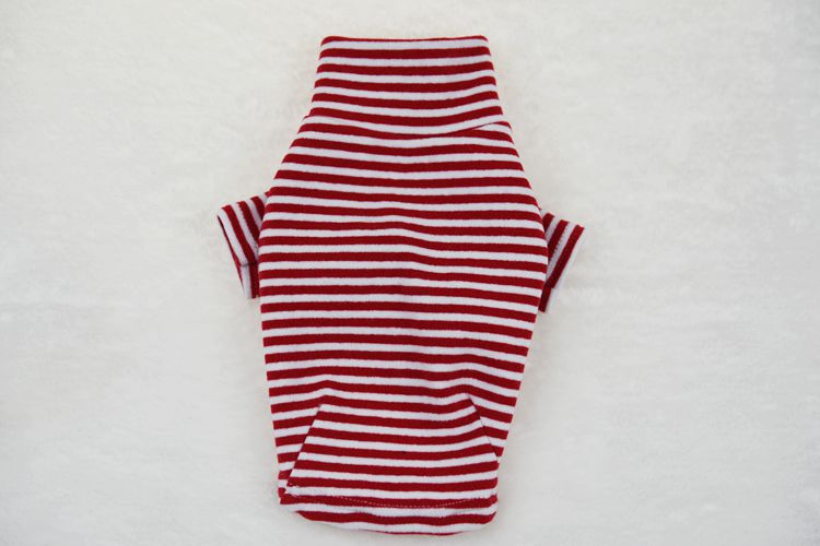 Áo sọc đáy áo vest chó con chó quần áo mùa xuân quần áo thú cưng Quần áo Teddy quần áo mùa xuân và mùa thu hơn quần áo gấu - Quần áo & phụ kiện thú cưng áo cho cún