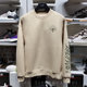 Li Ning 2023 ພາກຮຽນ spring sweatshirt ໃຫມ່ຕ້ານ Wu BADFIVE ແບບດຽວກັນ loose pullover sweatshirt ສໍາລັບຜູ້ຊາຍແລະແມ່ຍິງ AWDT087