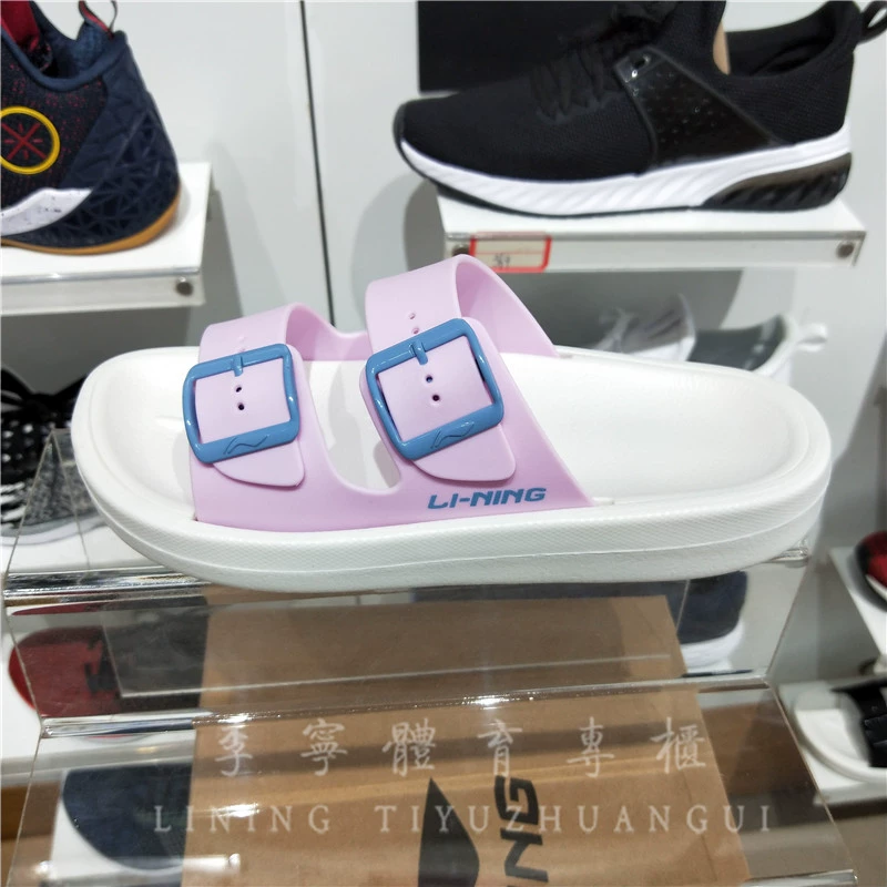 Li Ning dép thể thao nam giày mùa hè mới nhẹ của nam giới giày thể thao giày bãi biển dép AGAN001 002