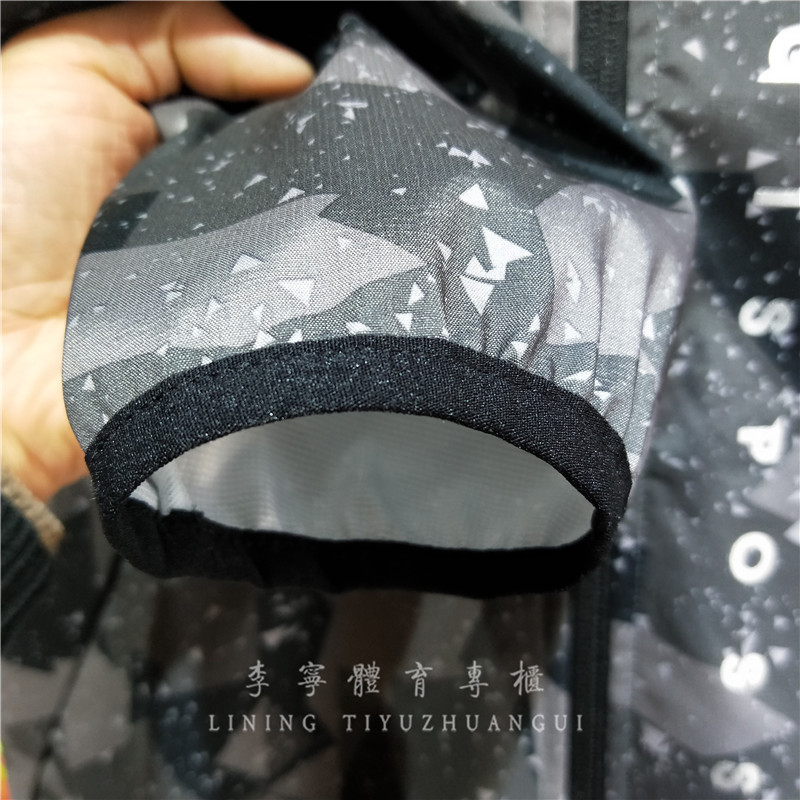 Li Ning 2018 mùa xuân truy cập chính hãng đích thực loạt đào tạo của nam giới trùm đầu thể thao áo gió áo gió áo khoác AFDN003 bộ gió nữ đẹp