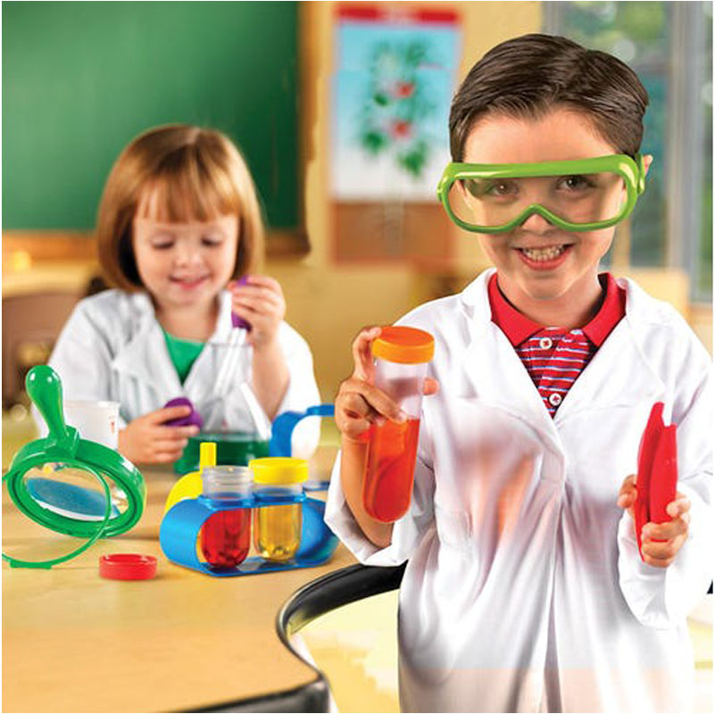 American imported toy kindergarten children's liquid chemical experiment kit toddler kit toy research suite color palette