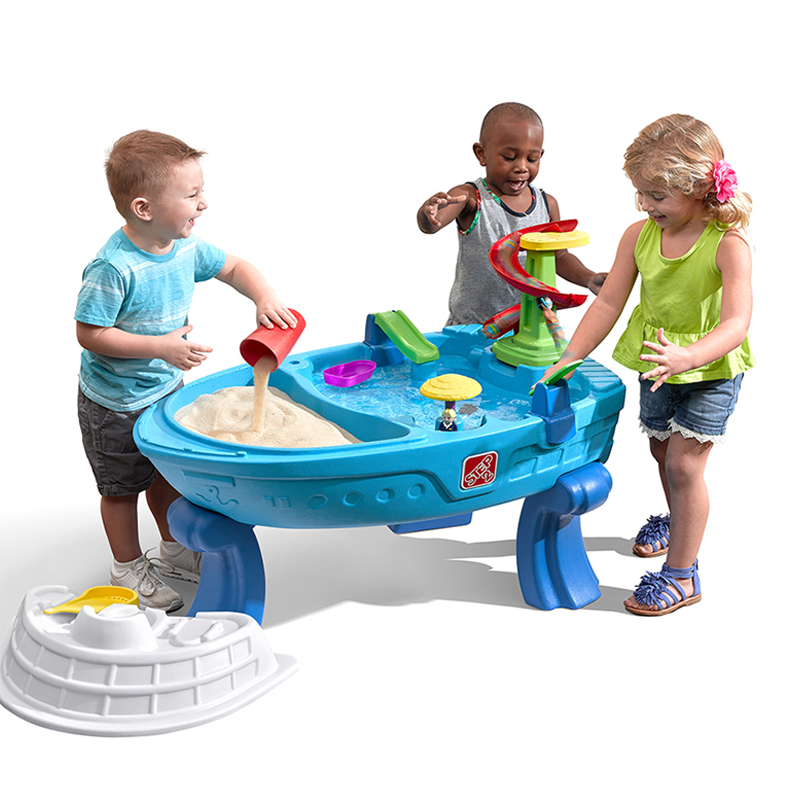 American imported step2 children's water table Indoor play sand play pool Luxury cruise round table