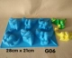 Nhanh tay thạch cao búp bê nhỏ khuôn vẽ tay thạch cao như khuôn silicone mẫu tự làm mẫu giáo mài mòn - Tự làm khuôn nướng khuôn bánh kẹp tàn ong bằng điện