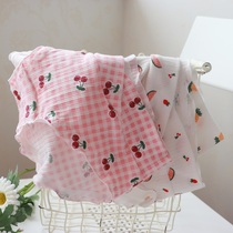 Pregnant womens underwear pure cotton Summer thin early stage pregnancy mid-pregnancy mid-pregnancy mid-toabdominal low waist Large size postpartum