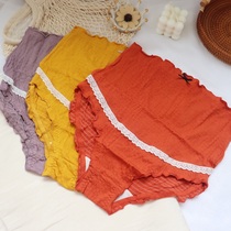 Pregnant woman High waist underpants Summer thin Pure Cotton Crotch Large Codeato Gestational Early Progestermid Postpartum Postnatal