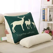 Tam giác cartoon đệm tựa lưng với ghế sofa văn phòng tựa đầu giường gối trên giường lớn xe con ghế gối - Trở lại đệm / Bolsters