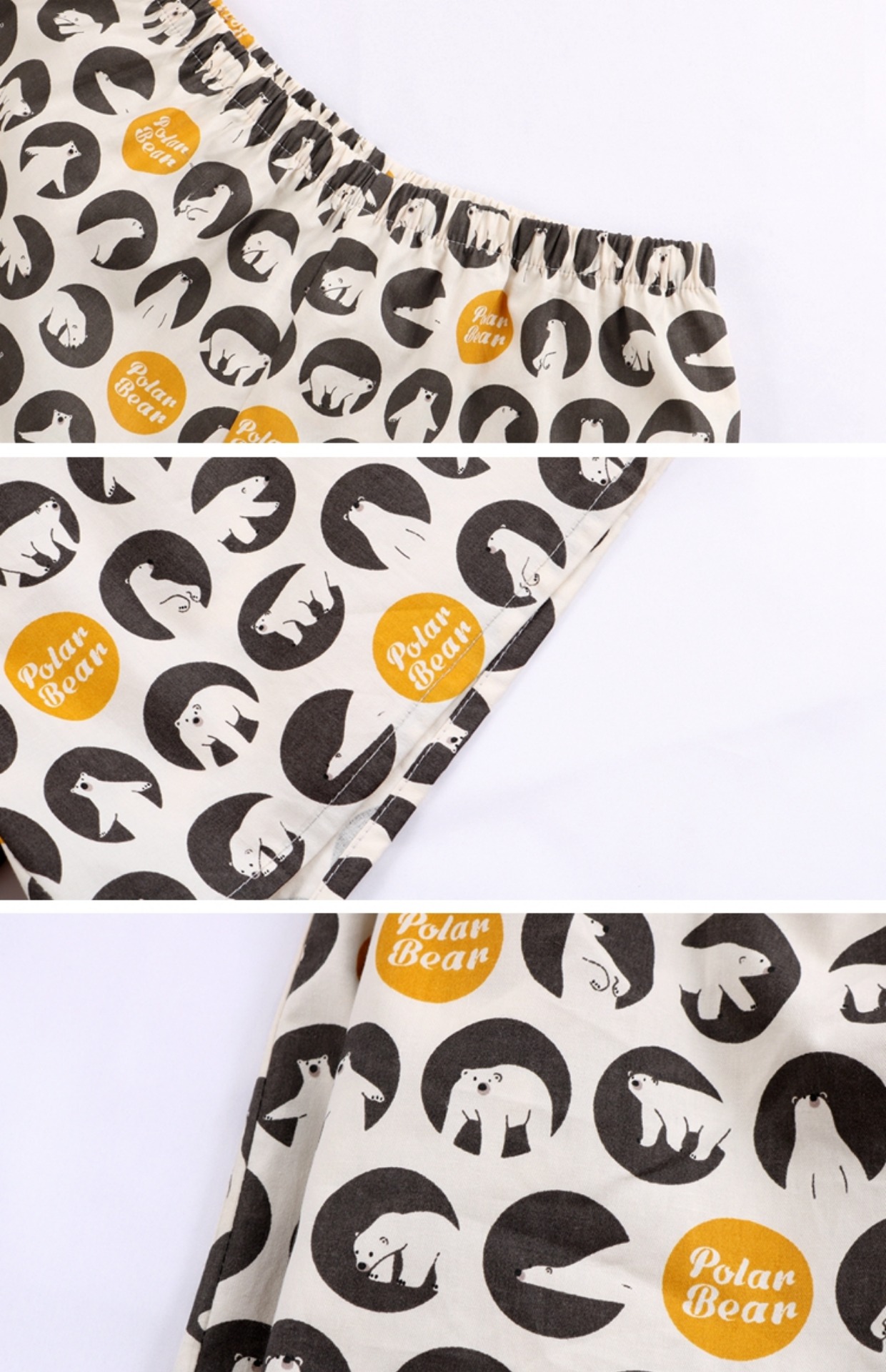 Quần cotton mùa hè của phụ nữ thoải mái mẫu phim hoạt hình cotton nhà quần short phần mỏng kích thước lớn quần đi biển nữ có thể mặc bên ngoài quần short nam