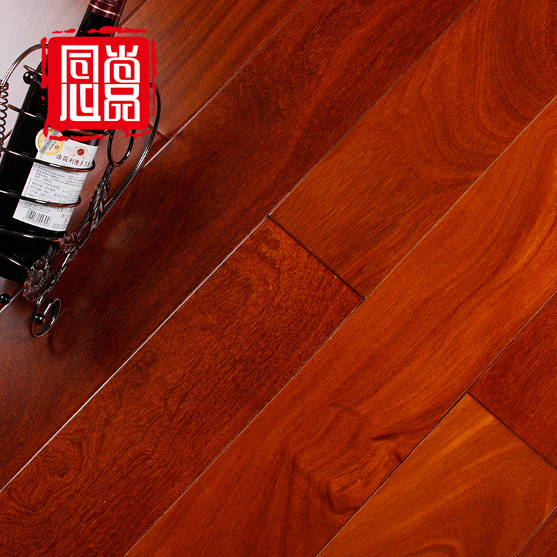 Solid wood flooring imported A - level log fragrance difin bean manufacturer direct selling and moisture resistant film
