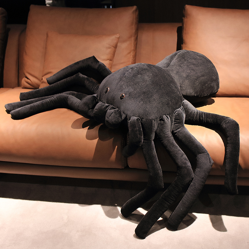 Simulated Big Spider Plush Toy, Funny Abstract Pillow, Prank Doll, Birthday Gift for Male and Female Friends Simulated Big Spider Plush Toy, Funny Abstract Pillow, Prank Doll, Birthday Gift for Male and Female Friends