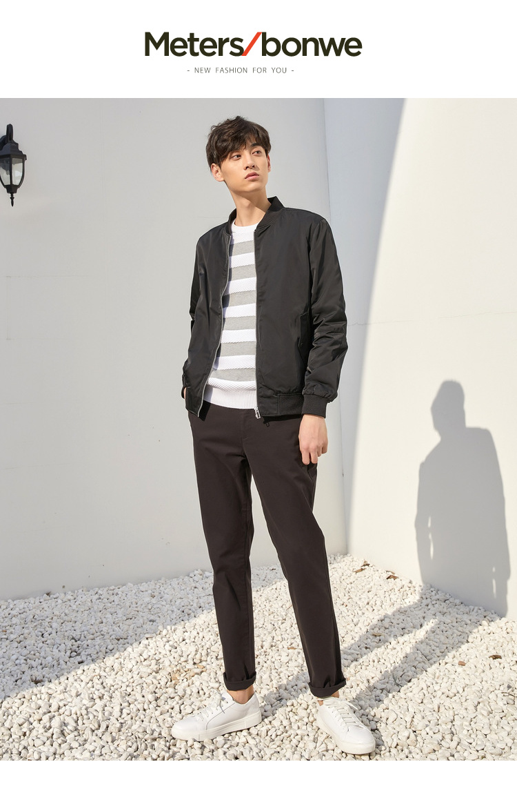 美特斯邦威 男棒球服夹克 5色可选 图1