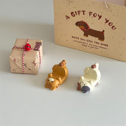 Creative Mobile Phone Stand Reclining Cat Zakka Resin Tablet Stand Craft Ornament Birthday Gift for Girls