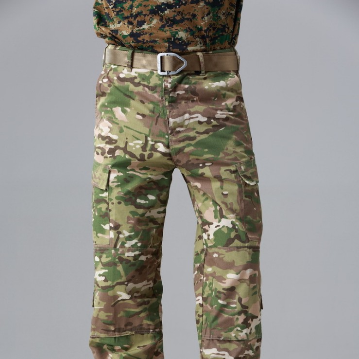 Outdoor Military Fan Casual Pants Camouflak Pants Training Pants Tactical Pants Combat Pants Multiple Bags Workout Wear wear military training