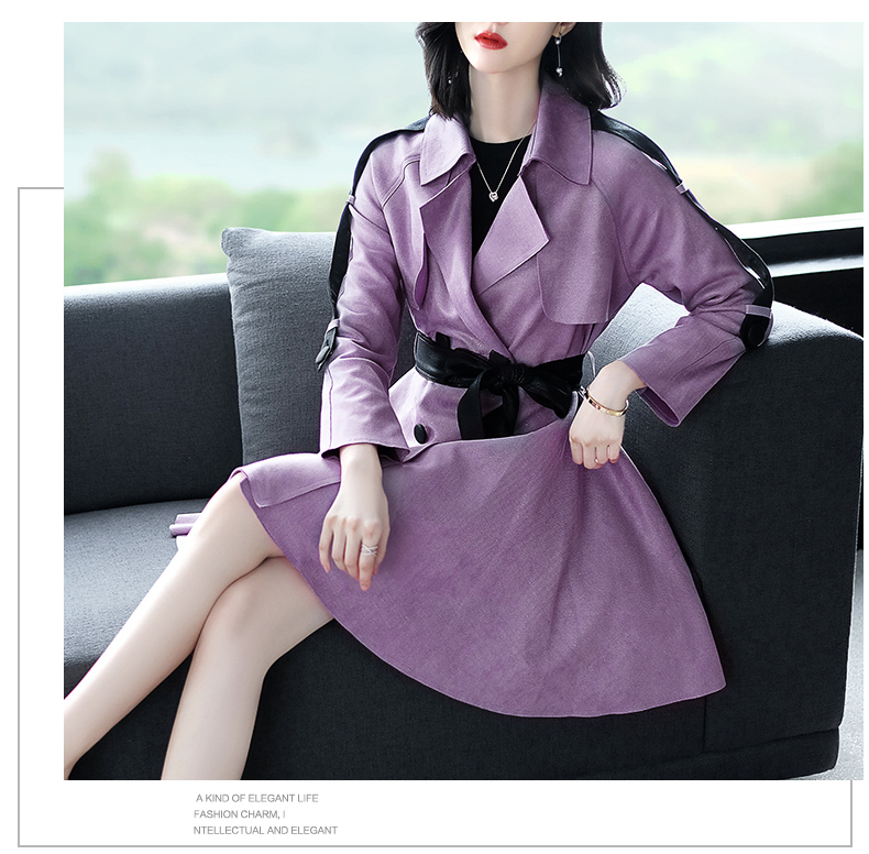 Trench pour femme CYANINE MER      en Polyester en Polyester - Ref 3226665 Image 18
