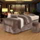 Làm đẹp trải giường bốn bộ pha lê nhung mùa đông dày cashmere massage giường đặt vật lý trị liệu thẩm mỹ viện thẩm mỹ giường tùy chỉnh bộ ga giường spa