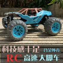 RC professional high-speed remote control car toy four-wheel drive car waterproof off-road climbing and drifting racing car charging toy car