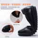 Suitable flight work shoes female black stewardess shoes flat soft work shoes flight attendant shoes work not tired feet long standing comfortable