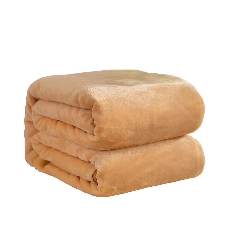 Meditation meditation rest TV sofa blanket yoga blanket shop towel solid color flannel Iyengar blanket