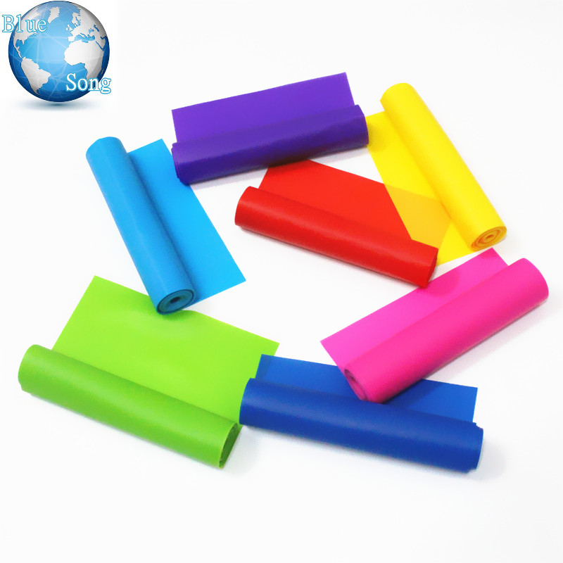 1 5 m yoga pull band stretch with elastic band Fitness Belt Strength Training Pull Sheet-Taobao