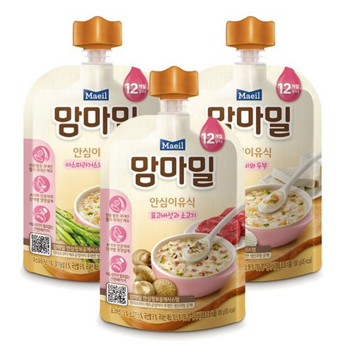 South Korea Daily baby Deputy food porridge convenient for easy porridge i.e. food porridge 100g